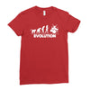 drummer evolution Ladies Fitted T-Shirt