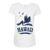 hawaii Maternity Scoop Neck T-shirt