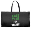 Kale Yeah I'm Vegan! Weekender Totes