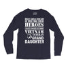 Vietnam Veteran Granddaughter Long Sleeve Shirts