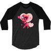 KISS ME PLEASE 3/4 Sleeve Shirt