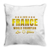 World Champion France 2018 Les Blues Throw Pillow
