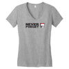 never forget Women's V-Neck T-Shirt
