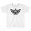 zelda logo black logo Toddler T-shirt