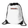 sushi sampler Drawstring Bags