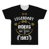 legendary riders are born in 1983 All Over Men's T-shirt