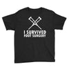 I Survived Foot Surgery Youth Tee