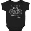 life is a beautiful ride Baby Bodysuit