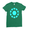 ironman logo avengers marvel comics gift Ladies Fitted T-Shirt
