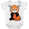 red fox 3 Baby Bodysuit