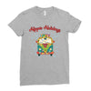 hippie holidays Ladies Fitted T-Shirt