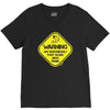 warning may...talking about fishing V-Neck Tee