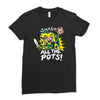 smash all the pots clearance Ladies Fitted T-Shirt