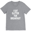 i eat breakfast V-Neck Tee