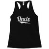 uncle since 2015 Racerback Tank