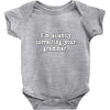 silently correcting your grammar Baby Onesie