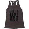 buffy spirit animal Racerback Tank