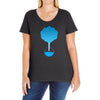 ilmuwan Ladies Curvy T-Shirt