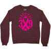 end breast cancer   39 warriors Crewneck Sweatshirt