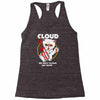 the most savage cat alive Racerback Tank