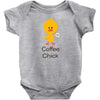 coffee chick Baby Bodysuit