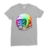astronaut space cat new Ladies Fitted T-Shirt