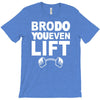 bro do you even lift baseball raglan T-Shirt