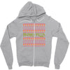 merry pizza Zipper Hoodie