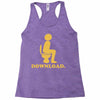 downloading poop Racerback Tank