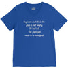 funny engineer geek quote V-Neck Tee