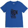 real men love walrus funny V-Neck Tee