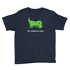 the struggle is real Youth Tee