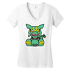 rayquaza pokedoll Women's V-Neck T-Shirt