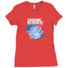 science rules! Ladies Fitted T-Shirt