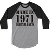 made in 1971 original parst 3/4 Sleeve Shirt