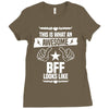 Awesome Bff Looks Like Ladies Fitted T-Shirt