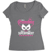 Super Grandma - What's Your Superpower? Women's Triblend Scoop T-shirt