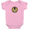 gold animal best Baby Bodysuit