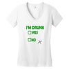 im drunk Women's V-Neck T-Shirt