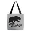 Bear Chaser Tote Bags