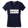 genius Women's V-Neck T-Shirt