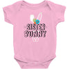 sister bunny Baby Bodysuit