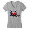 funny gaming Women's V-Neck T-Shirt