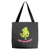 leaf me alone Tote Bags