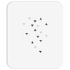 DOWN UP / scandi white / warm grey / flax / lavender Mousepad