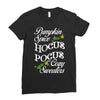 pumpkin spice hocus pocus and cozy sweaters Ladies Fitted T-Shirt