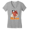 cosmo canyon reds Women's V-Neck T-Shirt