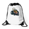 murky and lurky cruise round in their doom buggy Drawstring Bags