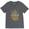 I'm an august woman I was born with my heart V-Neck Tee