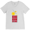 king born injune V-Neck Tee